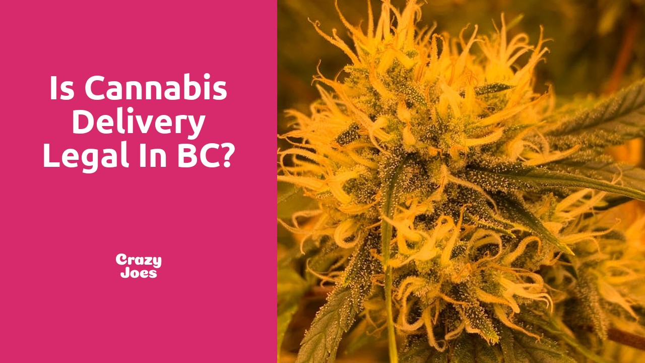 Is cannabis delivery legal in BC?